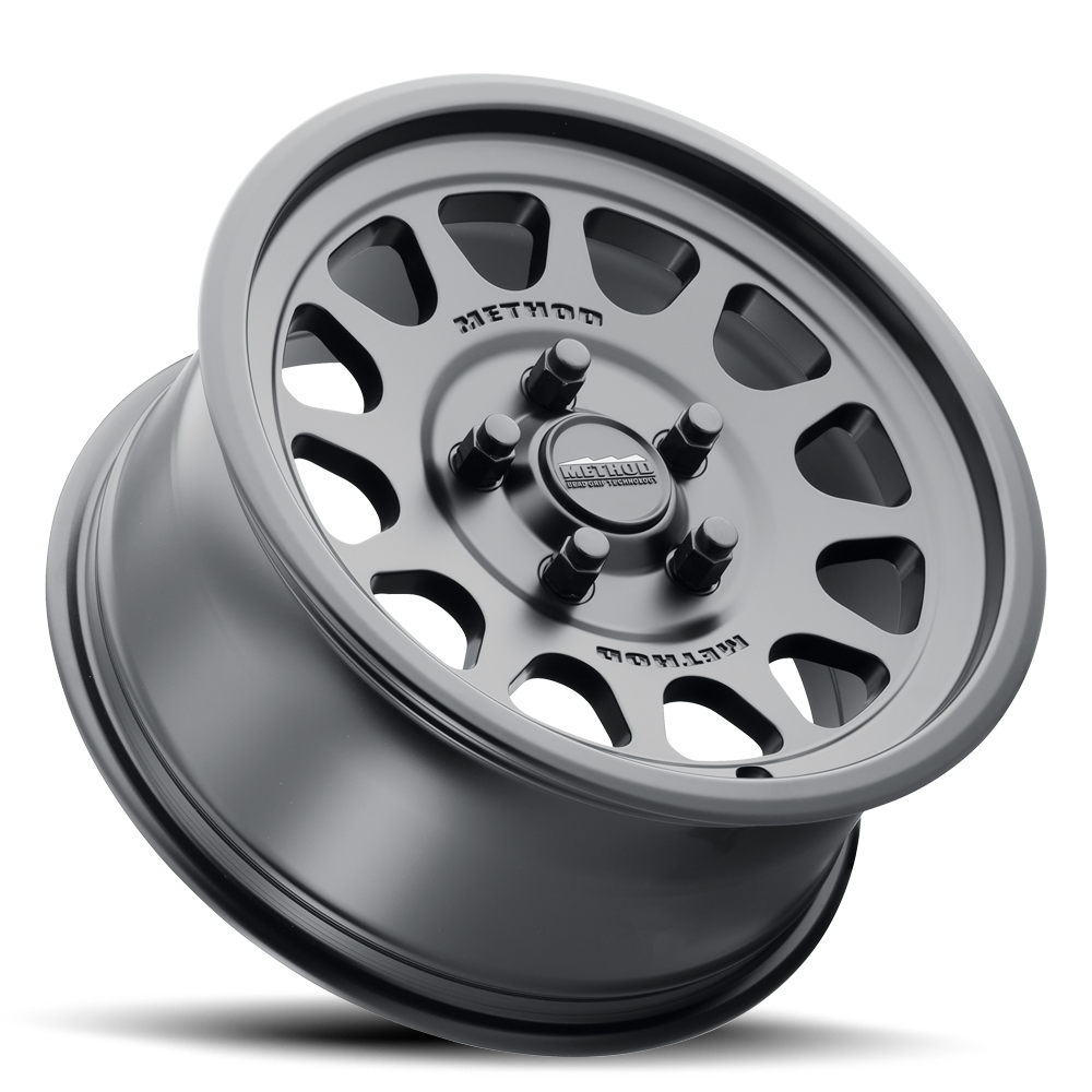 Aluminum Wheels 15x10 MR414 Bead Grip UTV Bolt Pattern 4 On 136 Offset 25 Lip Size 2.72 Matte Black MB Method