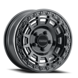 Aluminum Wheels 15x7 MR415 Beadlock UTV Bolt Pattern 4 On 136 Offset 38 Lip Size 0 Matte Black MB Gloss Black Ring Method