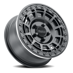 Aluminum Wheels 15x7 MR415 Beadlock UTV Bolt Pattern 4 On 136 Offset 38 Lip Size 0 Matte Black MB Gloss Black Ring Method