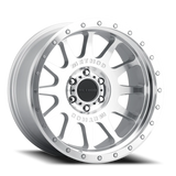 Aluminum Wheels 20x10 NV MR605 Bolt Pattern 8 On 180 Offset -24 Lip Size 2.83 Machined Silver SL Clear Coat Method