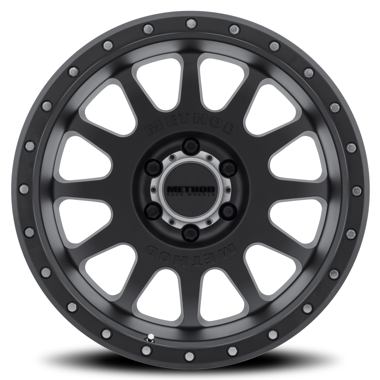 Aluminum Wheels 20x10 NV MR605 Bolt Pattern 8 On 180 Offset -24 Matte Black MB Method
