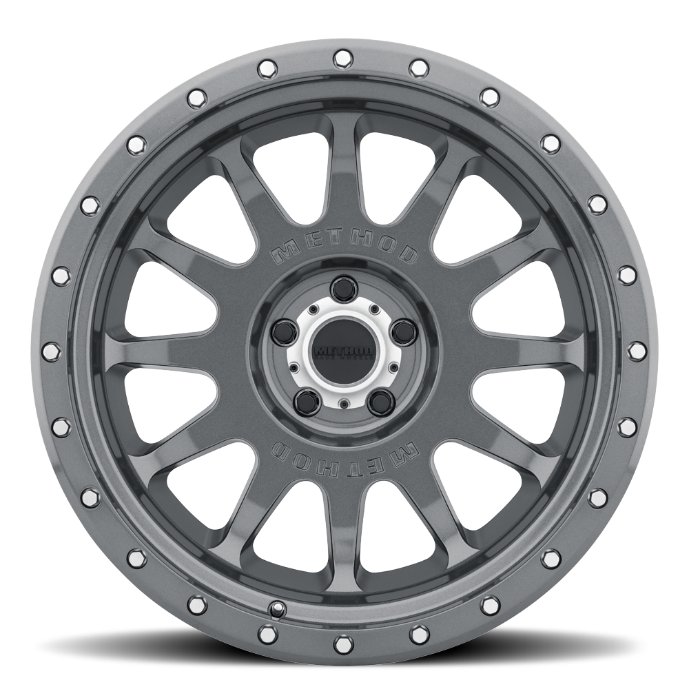 Aluminum Wheels 20x10 NV MR605 Bolt Pattern 8 On 180 Offset -24 Lip Size 2.83 Gloss Titanium GY Method