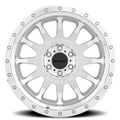 Aluminum Wheels 20x10 NV MR605 Bolt Pattern 8 On 180 Offset -24 Lip Size 2.83 Machined Silver SL Clear Coat Method