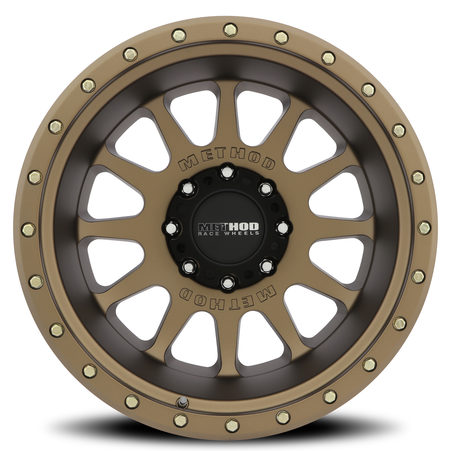 Aluminum Wheels 20x10 NV MR605 Bolt Pattern 8 On 170 Offset -24 Method Bronze BRZ Method