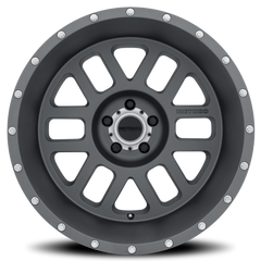 Aluminum Wheels 20x10 Mesh MR606 Bolt Pattern 5 On 127 Offset -24 Titanium GY Method