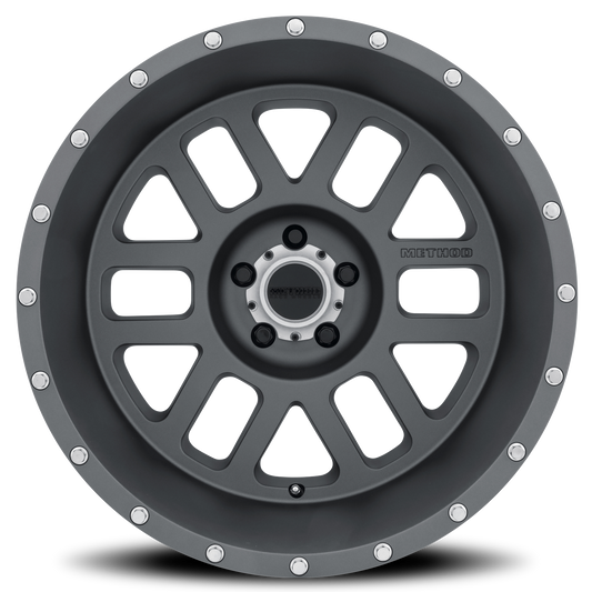 Aluminum Wheels 20x10 Mesh MR606 Bolt Pattern 5 On 127 Offset -24 Titanium GY Method