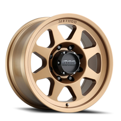 Aluminum Wheels 18x9 HD Bead Grip MR701 Bolt Pattern 8 On 165.1 Offset 18 Lip Size 1.81 Method Bronze BRZ Method