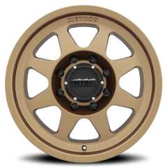 Aluminum Wheels 18x9 HD Bead Grip MR701 Bolt Pattern 8 On 165.1 Offset 18 Lip Size 1.81 Method Bronze BRZ Method