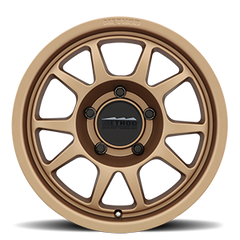 Aluminum Wheels 15x7 Bead Grip MR702 Bolt Pattern 5 On 100 Offset 15 Lip Size 1.18 Method Bronze BRZ Method