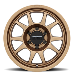 Aluminum Wheels 16x8 Bead Grip MR702 Bolt Pattern 6 On 120 Offset 30 Lip Size 1.18 Method Bronze BRZ Method