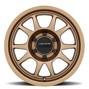 Aluminum Wheels 17x8.5 Bead Grip MR702 Bolt Pattern 6 On 139.7 Offset 0 Lip Size 1.18 Method Bronze BRZ Method