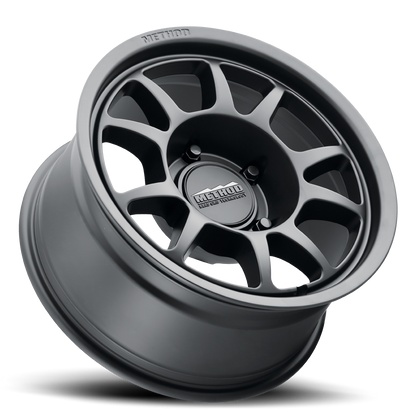Aluminum Wheels 17x8.5 Bead Grip MR702 Bolt Pattern 6 On 139.7 Offset 0 Lip Size 1.18 Matte Black MB Method