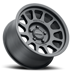 Aluminum Wheels 15x7 Bead Grip MR703 Bolt Pattern 5 On 100 Offset 15 Lip Size 1.18 Matte Black MB Method