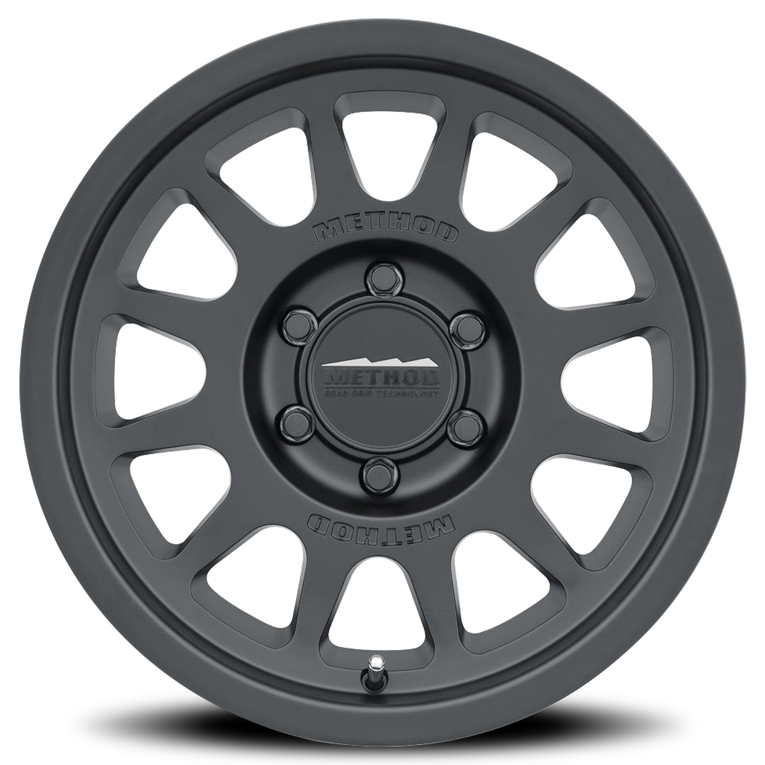 Aluminum Wheels 16x8 Bead Grip MR703 Bolt Pattern 6 On 120 Offset 0 Lip Size 1.22 Matte Black MB Method