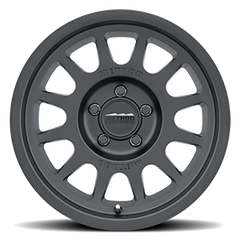 Aluminum Wheels 17x7.5 Bead Grip MR703 Bolt Pattern 6 On 130 Offset 50 Lip Size 0.87 Matte Black MB Method