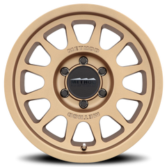 Aluminum Wheels 17x8.5 Bead Grip MR703 Bolt Pattern 8 On 165.1 Offset 0 Lip Size 1.18 Method Bronze BRZ Method