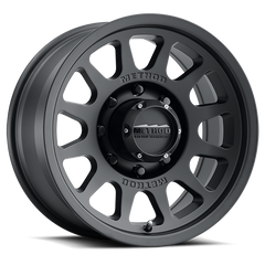 Aluminum Wheels 17x8.5 Bead Grip MR703 Bolt Pattern 8 On 170 Offset 0 Lip Size 1.18 Matte Black MB Method