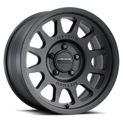 Aluminum Wheels 17x9 Bead Grip MR703 Bolt Pattern 8 On 165.1 Offset -12 Lip Size 1.18 Matte Black MB Method