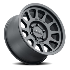 Aluminum Wheels 17x9 Bead Grip MR703 Bolt Pattern 8 On 165.1 Offset -12 Lip Size 1.18 Matte Black MB Method