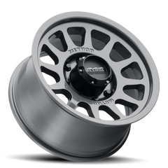 Aluminum Wheels 17x9 Bead Grip MR703 Bolt Pattern 8 On 165.1 Offset -12 Lip Size 1.18 Gloss Titanium SL Method