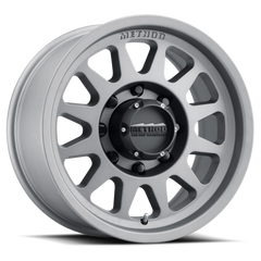 Aluminum Wheels 17x9 Bead Grip MR704 Bolt Pattern 8 On 180 Offset 18 Lip Size 1.77 Titanium SL Method