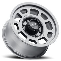 Aluminum Wheels 17x8.5 Bead Grip MR705 Bolt Pattern 8 On 180 Offset 0 Lip Size 1.22 Titanium SL Method