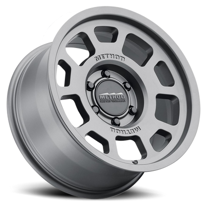 Aluminum Wheels 18x9 Bead Grip MR705 Bolt Pattern 8 On 180 Offset 18 Lip Size 1.22 Titanium SL Method