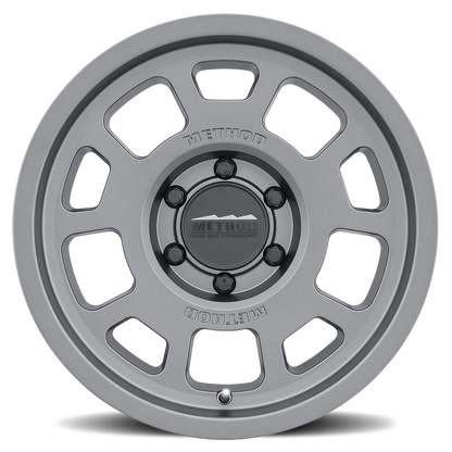 Aluminum Wheels 18x9 Bead Grip MR705 Bolt Pattern 8 On 180 Offset 18 Lip Size 1.22 Titanium SL Method