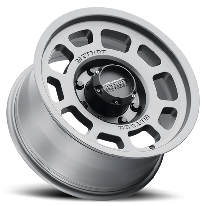 Aluminum Wheels 18x9 Bead Grip MR705 Bolt Pattern 8 On 180 Offset 18 Lip Size 1.22 Titanium SL Method