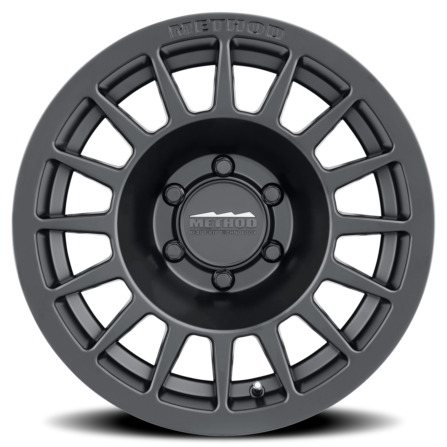 Aluminum Wheels 17x7.5 Bead Grip MR707 Bolt Pattern 6 On 130 Offset 50 Lip Size 0 Matte Black MB Method