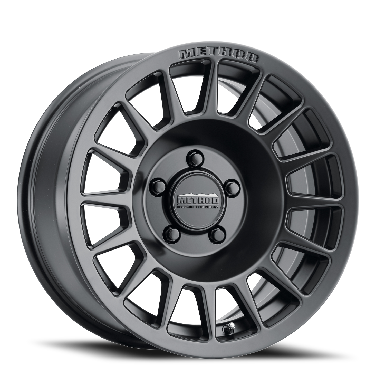 Aluminum Wheels 17x8.5 Bead Grip MR707 Bolt Pattern 8 On 170 Offset 0 Lip Size 0 Matte Black MB Method