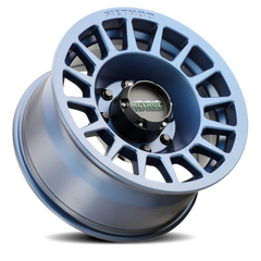 Aluminum Wheels 17x8.5 Bead Grip MR707 Bolt Pattern 8 On 170 Offset 0 Lip Size 0 Bahia Blue BL Method