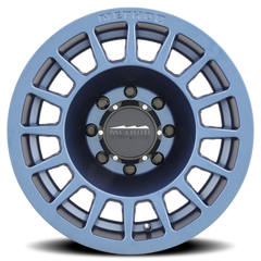 Aluminum Wheels 17x8.5 Bead Grip MR707 Bolt Pattern 8 On 170 Offset 0 Lip Size 0 Bahia Blue BL Method