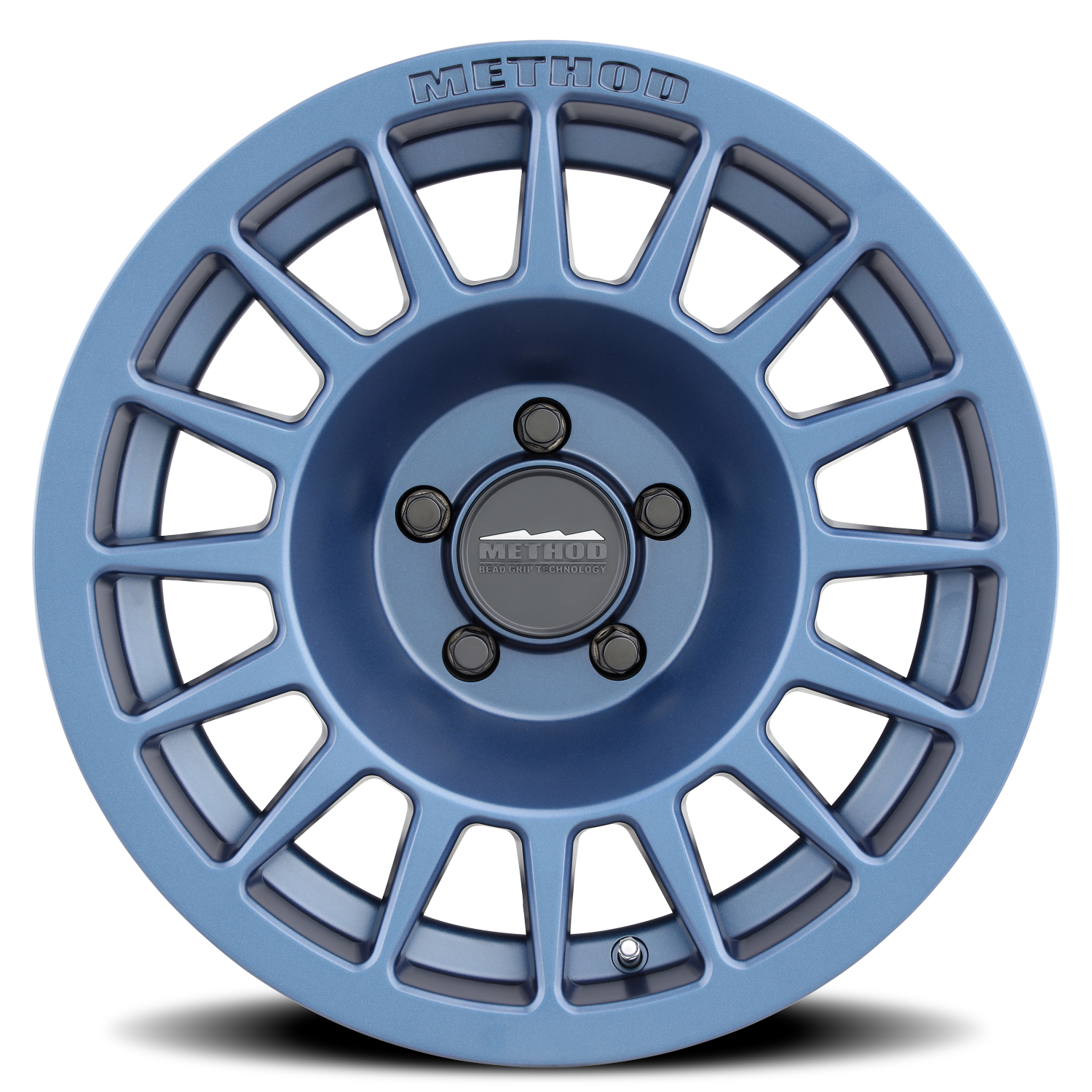 Aluminum Wheels 18x9 Bead Grip MR707 Bolt Pattern 6 On 139.7 Offset 18 Lip Size 0 Bahia Blue BL Method