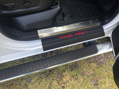 Door Sill Protection Overlays Fits 2019-2026 Ram 2500/3500
