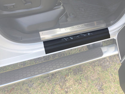 Door Sill Protection Overlays Fits 2019-2026 Ram 2500/3500
