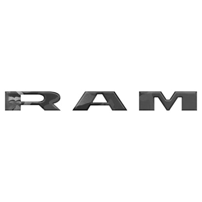 Grille Letter Overlays Fits 2025-2026 Ram 1500/2500/3500