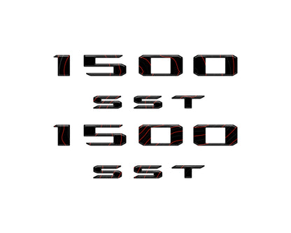 Hood Letter Overlays Fits 2025-2026 Ram 1500