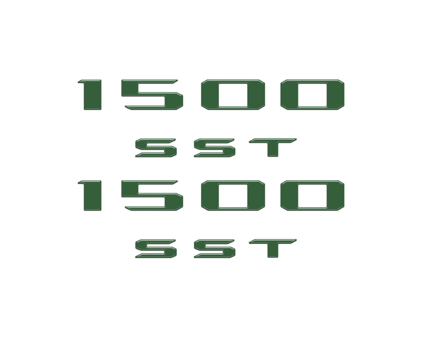 Hood Letter Overlays Fits 2025-2026 Ram 1500