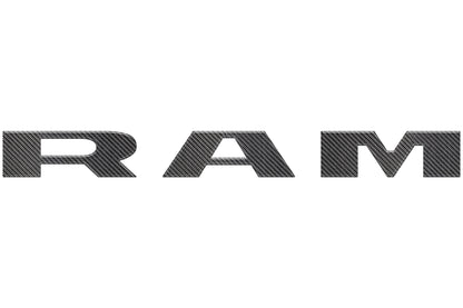 Tailgate Letter Overlays Fits 2025-2026 Ram 1500