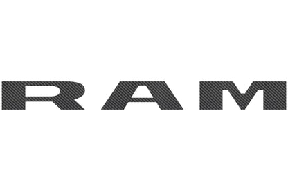 Tailgate Letter Overlays Fits 2025-2026 Ram 1500
