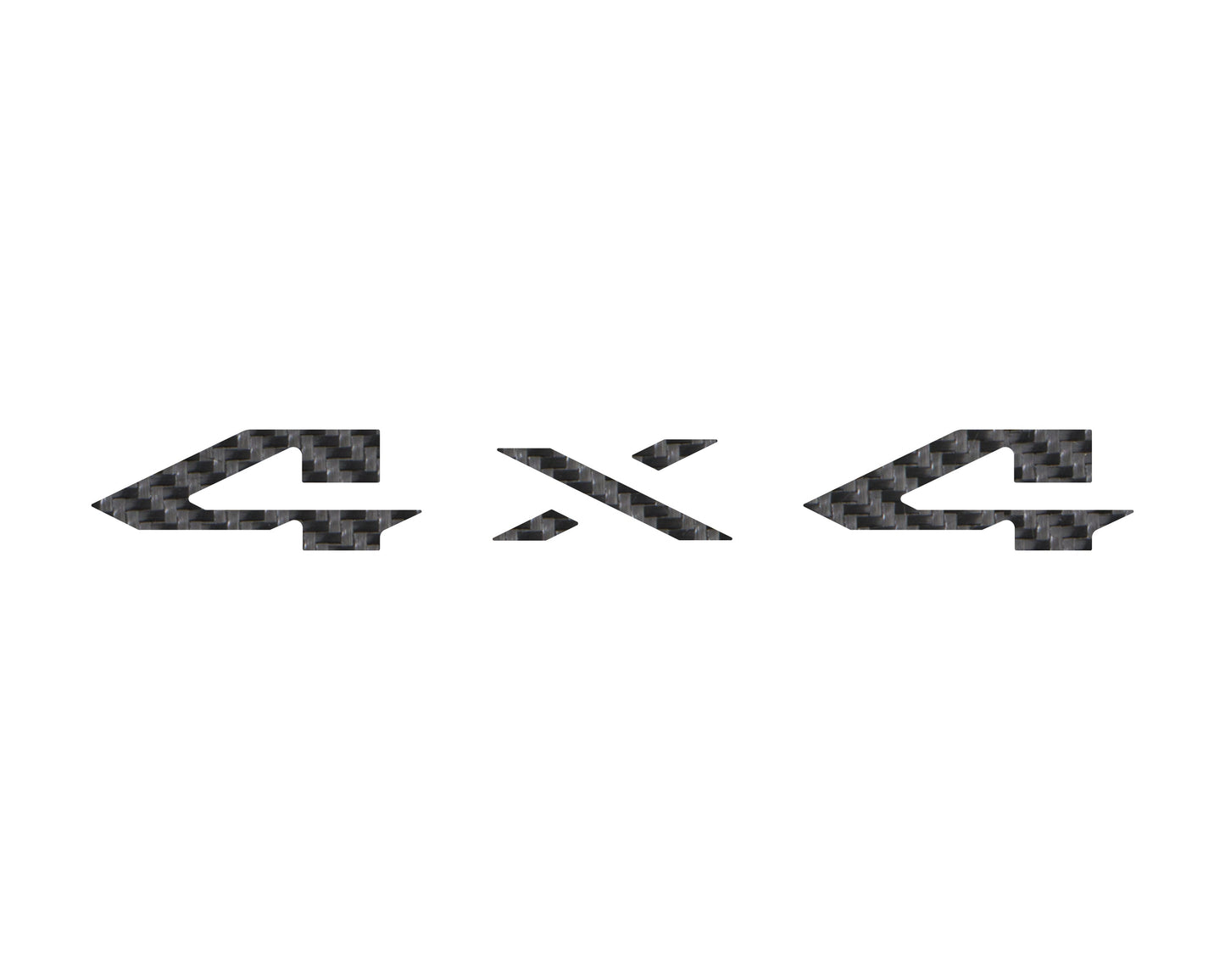 4x4 Tailgate Emblem Letter Overlays Fits 2025-2026 Ram 1500/2500/3500