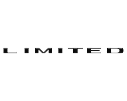 Limited Tailgate Emblem Letter Overlays Fits 2025-2027 Ram 2500/3500