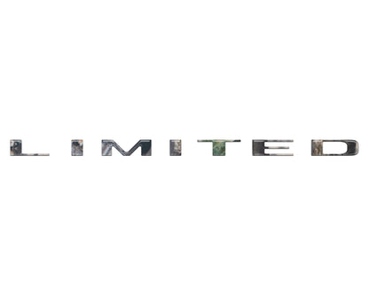 Limited Tailgate Emblem Letter Overlays Fits 2025-2027 Ram 2500/3500