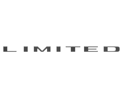 Limited Tailgate Emblem Letter Overlays Fits 2025-2027 Ram 2500/3500