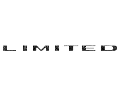 Limited Tailgate Emblem Letter Overlays Fits 2025-2027 Ram 2500/3500