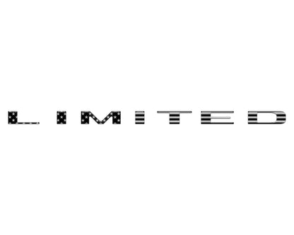 Limited Tailgate Emblem Letter Overlays Fits 2025-2027 Ram 2500/3500