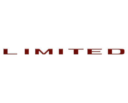 Limited Tailgate Emblem Letter Overlays Fits 2025-2027 Ram 2500/3500