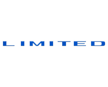 Limited Tailgate Emblem Letter Overlays Fits 2025-2027 Ram 2500/3500