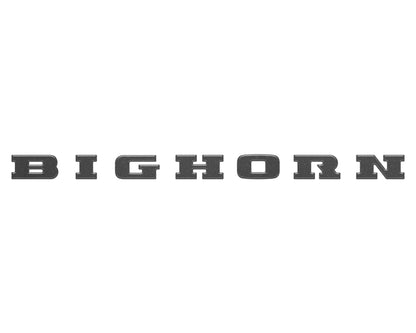 Bighorn Tailgate Emblem Letter Inserts Fits 2025-2026 Ram 1500/2500/3500